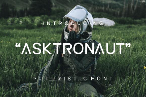 Asktronaut: The Futuristic Font for Modern Design