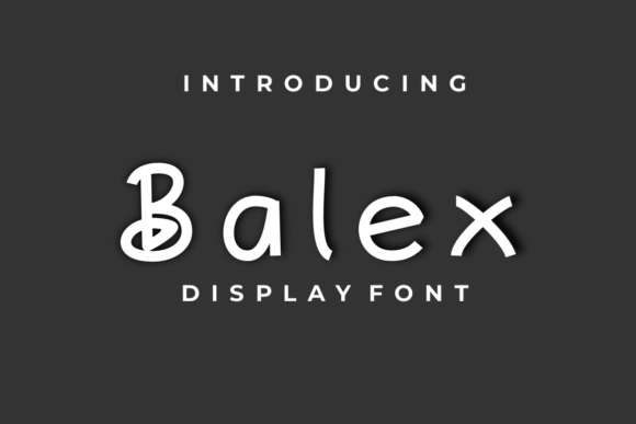 Balex: A Handwritten Display Font That Elevates Your Creative Workflow