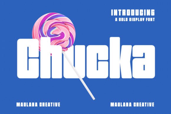 Chucka: A Modern and Stylish Display Font for Creative Projects