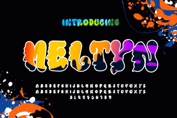Discover the Elegance of Meltyn: A Versatile Display Font for Modern Design