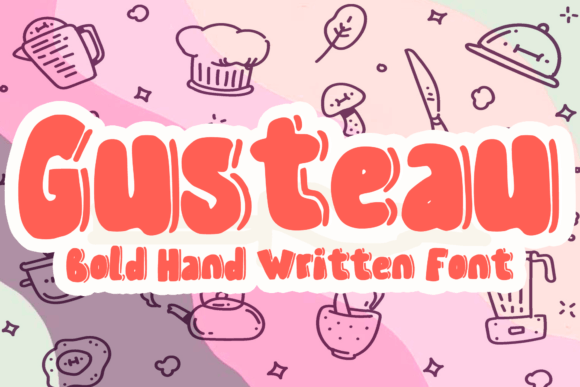 Gusteau: The Bold, Fun Font That Elevates Casual Design