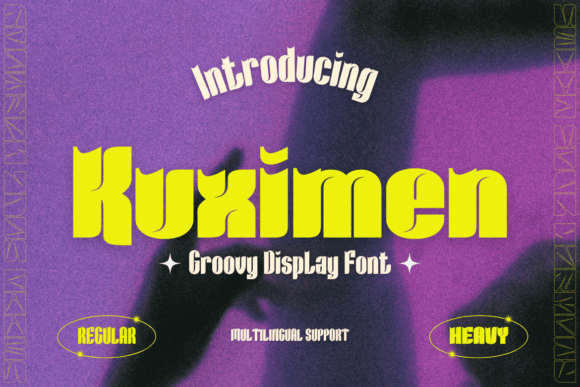 Kuximen: The Groovy, Psychedelic Font Redefining Modern Design