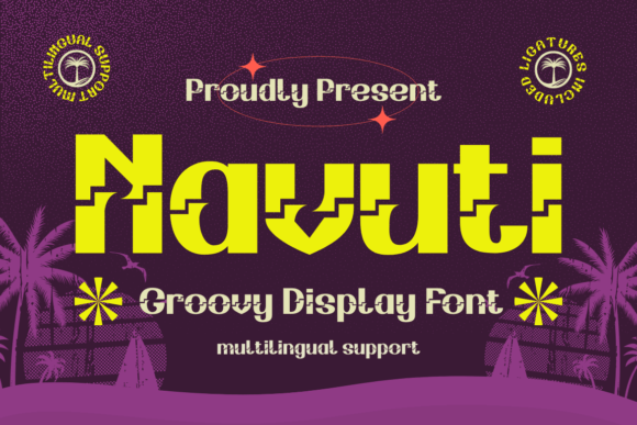 Navuti: A Unique and Fun Display Font for Creative Projects