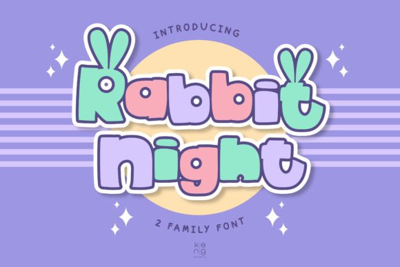 Rabbit Night: A Bold, Eye-Catching Font