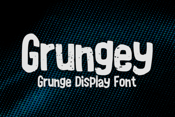 Why Grungey is the Perfect Font for Bold, Casual Design Projects