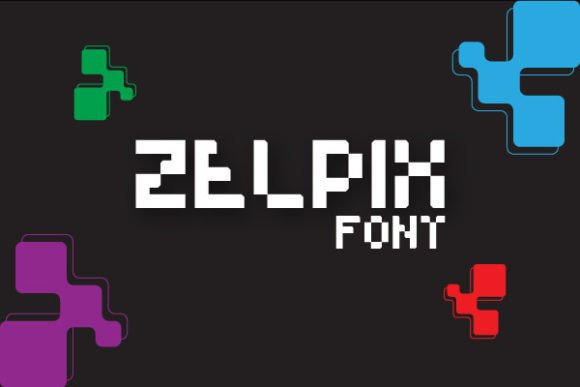 Zelpix: A Modern Display Font for Retro-Pixel Designs